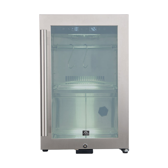 Forno Asciutto 17" 1.84 cu.ft. Dry Aging Cabinet with LED Lighting and Adjustable Shelves in Stainless Steel (FFSDA6864-17)