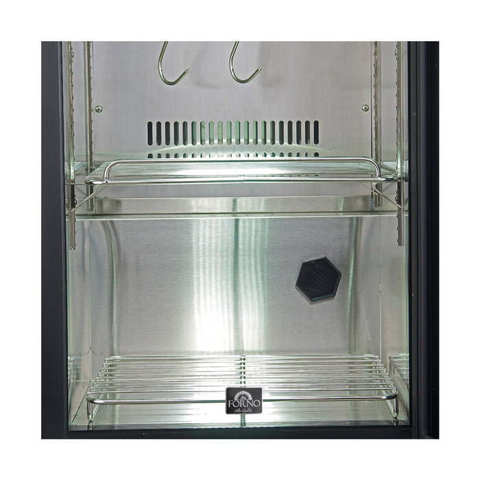 Forno Asciutto 17" 1.84 cu.ft. Dry Aging Cabinet with LED Lighting and Adjustable Shelves in Stainless Steel (FFSDA6864-17)