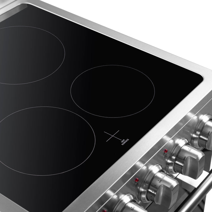 Forno Pallerno 20" 2.05 cu.ft. Freestanding Electric Range with 4 Elements in Stainless Steel (FFSEL6052-20)