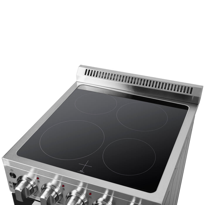 Forno Pallerno 20" 2.05 cu.ft. Freestanding Electric Range with 4 Elements in Stainless Steel (FFSEL6052-20)