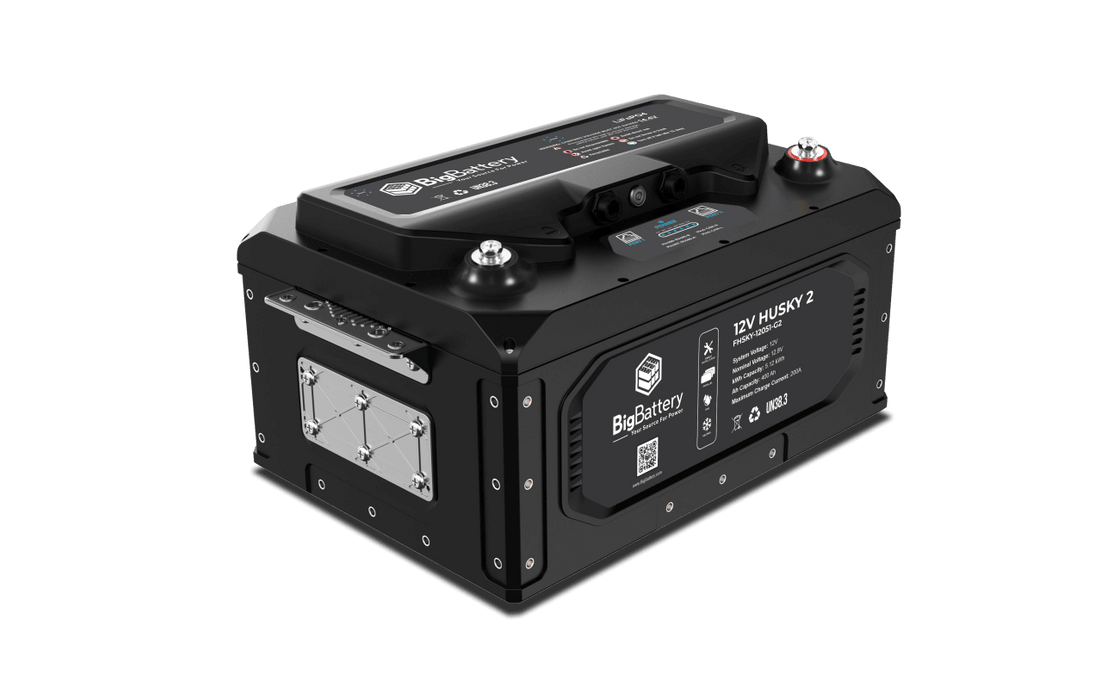 Big Battery 12V 1X HUSKY 2 KIT – AIMS + CHARGER