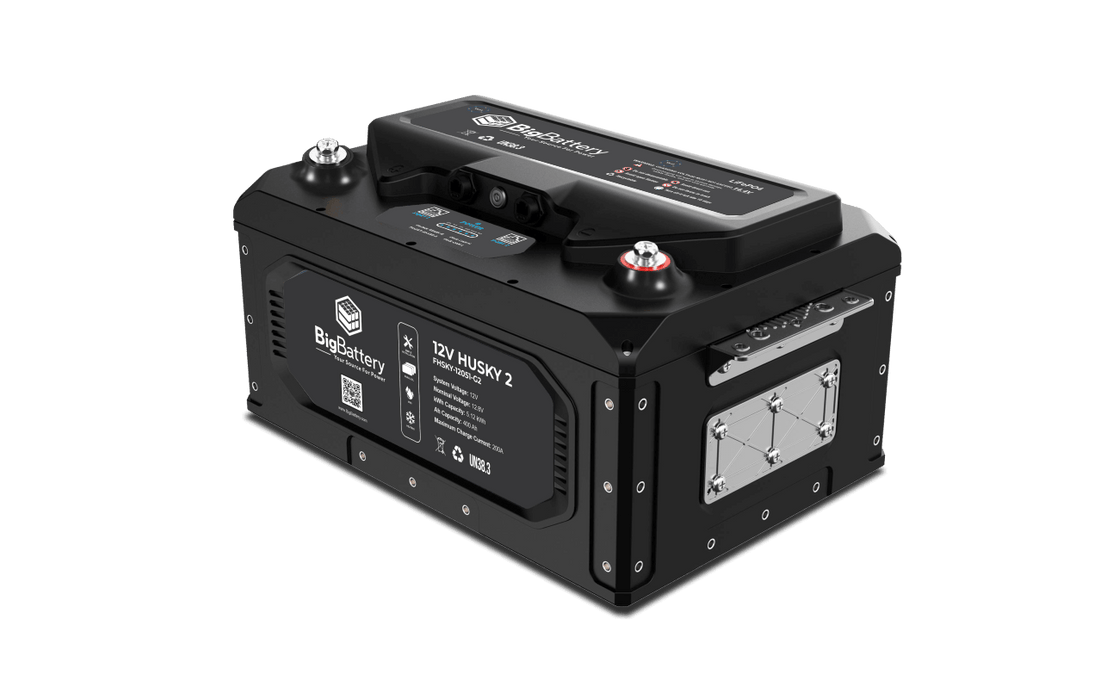 Big Battery 12V HUSKY 2 – LiFePO4 – 400Ah – 5.12kWh