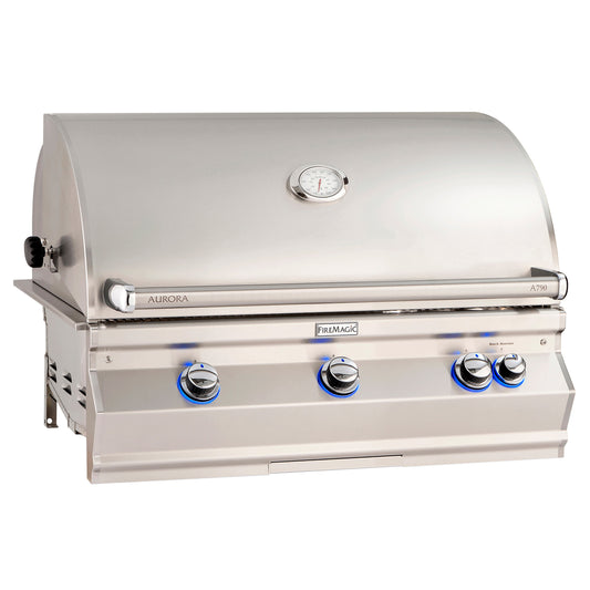 FireMagic | Aurora A790i 36" Built-In Grills with Analog Thermometer