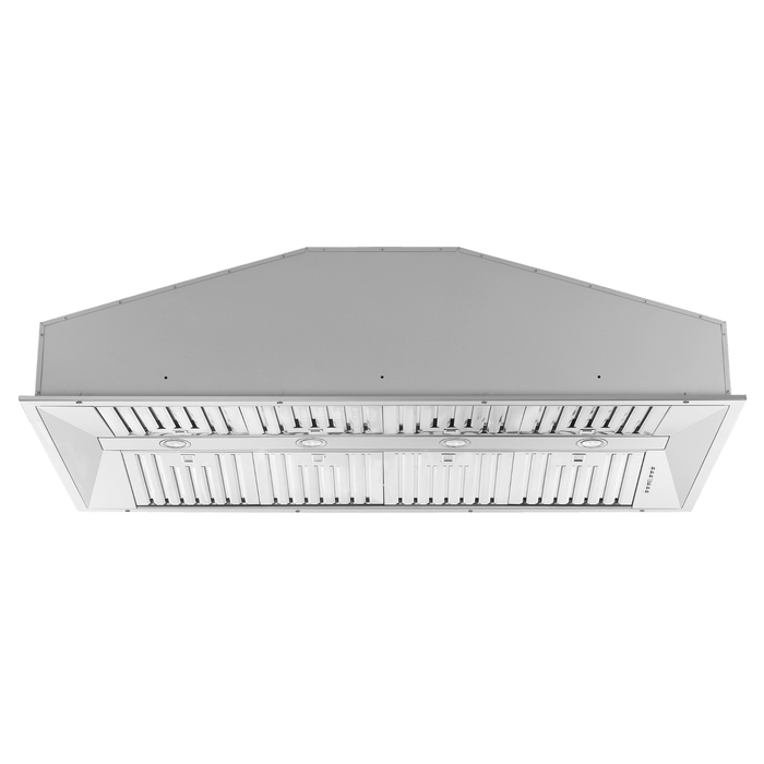 Forno Altilia 60'' 1,200 CFM Insert Range Hood in Stainless Steel with LED Lighting and Baffle Filters (FRHRE5337-60)