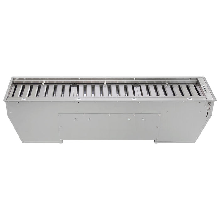 Forno Frassanito 48" 60" 36" and 30"  Recessed Range Hood with Baffle Filters FRB, FRHRE5346-48