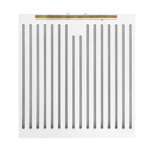 Forno Espresso Bari 30" 600 CFM Under Cabinet Range Hood with LED Lighting, Dishwasher-Safe Baffle Filters, 3-Speed Fan Control - Stainless Steel, Black, or White (FRHUC5255-30)