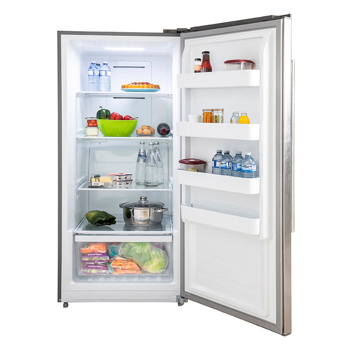 Forno Rizzuto 28" 13.8 cu. ft. Right/Left Swing Dual Zone Refrigerator/Freezer in Stainless Steel (FFFFD1933-28RS | FFFFD1933-28LS)
