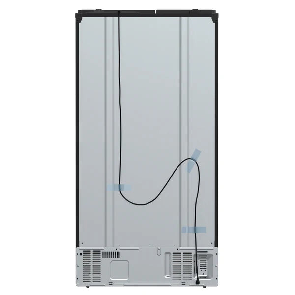 Forno Salerno 36" 20 cu. ft. Side-by-Side Built-In Refrigerator with Water and Ice Dispenser - Stainless Steel, Black, White (FFRBI1844-36SB)