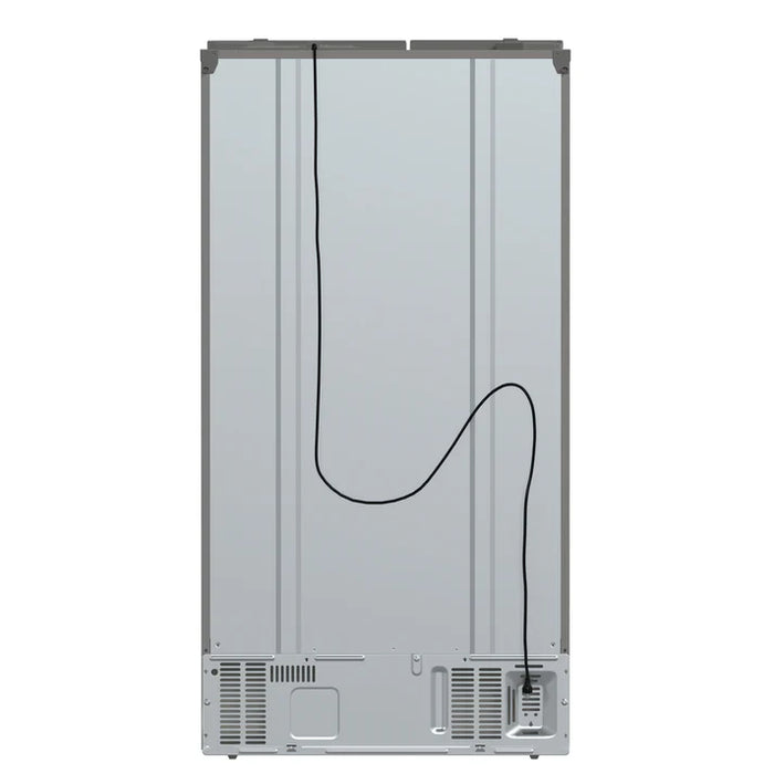 Forno Salerno 36" 20 cu. ft. Side-by-Side Built-In Refrigerator with Water and Ice Dispenser - Stainless Steel, Black, White (FFRBI1844-36SB)