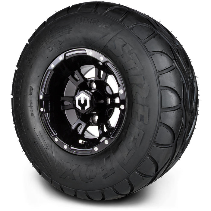 MODZ 10' Ambush Glossy Black - Tire and Wheel Combo