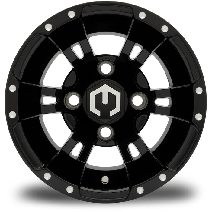 MODZ 10' Ambush Glossy Black - Tire and Wheel Combo