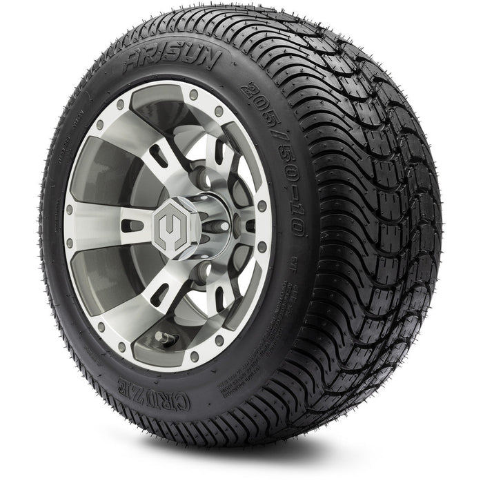 MODZ 10' Ambush Gunmetal - Tire and Wheel Combo