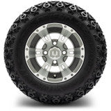 MODZ® 10" Ambush Gunmetal Wheels & Off-Road Tires Combo