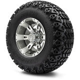 MODZ® 10" Ambush Gunmetal Wheels & Off-Road Tires Combo