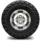 MODZ® 10" Ambush Gunmetal Wheels & Off-Road Tires Combo