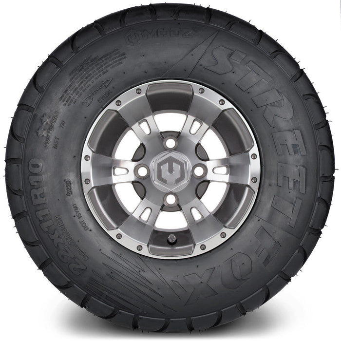 MODZ 10' Ambush Gunmetal - Tire and Wheel Combo