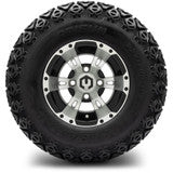 MODZ® 10" Ambush Machined Black Wheels & Off-Road Tires Combo