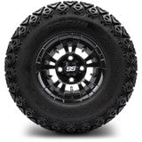 MODZ® 10" Vampire Glossy Black Wheels & Off-Road Tires Combo