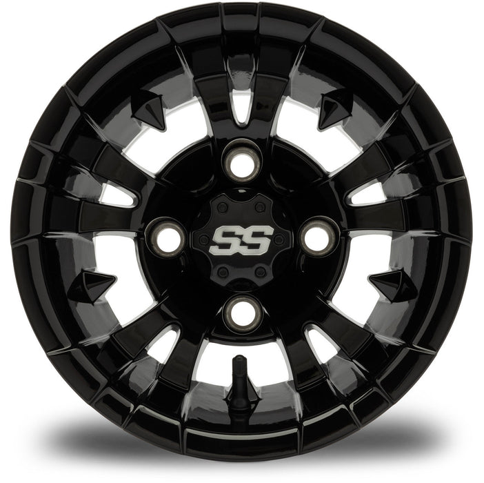 MODZ 10' Vampire Glossy Black - Tire and Wheel Combo