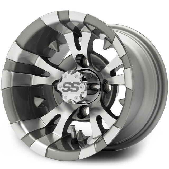 MODZ 10' Vampire Gunmetal - Tire and Wheel Combo