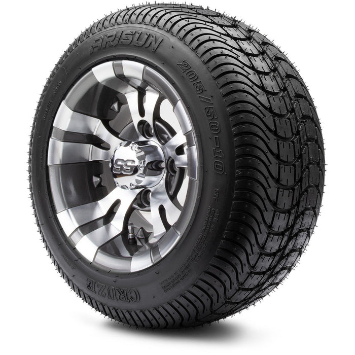 MODZ 10' Vampire Gunmetal - Tire and Wheel Combo