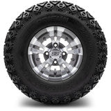 MODZ® 10" Vampire Gunmetal Wheels & Off-Road Tires Combo