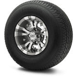 MODZ® 10" Vampire Gunmetal Wheels & Street Tires Combo