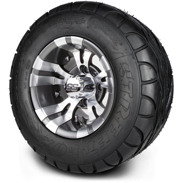 MODZ 10' Vampire Gunmetal - Tire and Wheel Combo