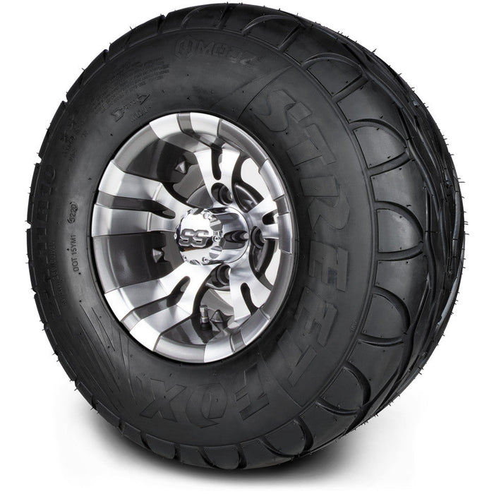 MODZ 10' Vampire Gunmetal - Tire and Wheel Combo