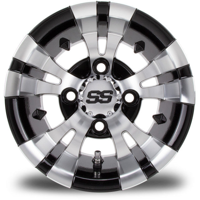 MODZ 10' Vampire Machined Black - Tire and Wheel Combo