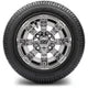 MODZ 10" Tempest Chrome Wheels & Street Tires Combo