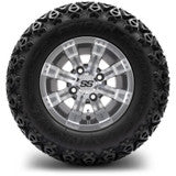 MODZ® 10" Tempest Gunmetal Wheels & Off-Road Tires Combo