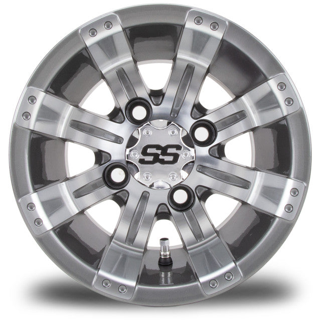 MODZ 10' Tempest Gunmetal - Tire and Wheel Combo