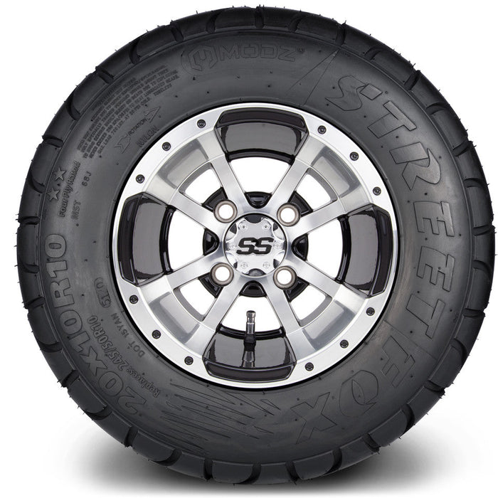 MODZ 10' Storm Trooper Black - Tire and Wheel Combo