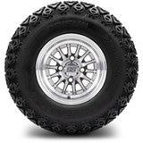 MODZ® 10" Medusa Machined Black Wheels & Off-Road Tires Combo