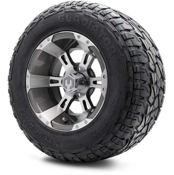 MODZ 12' Ambush Gunmetal - Tire and Wheel Combo
