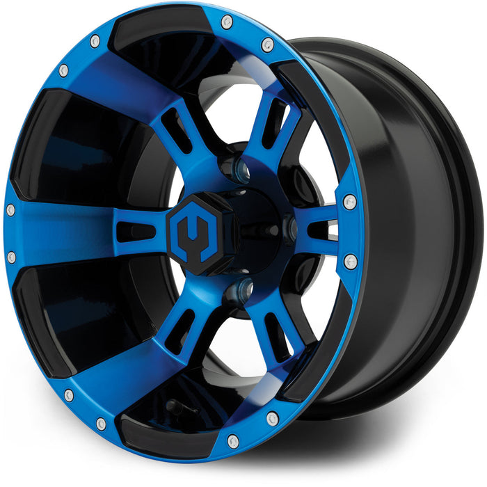 MODZ 12' Ambush Blue & Black - Tire and Wheel Combo