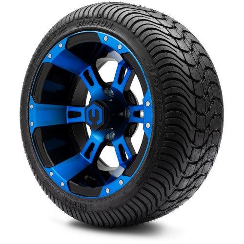 MODZ 12' Ambush Blue & Black - Tire and Wheel Combo