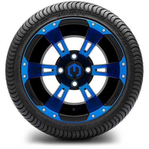 MODZ 12' Ambush Blue & Black - Tire and Wheel Combo