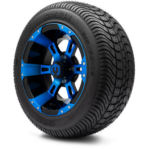 MODZ 12' Ambush Blue & Black - Tire and Wheel Combo