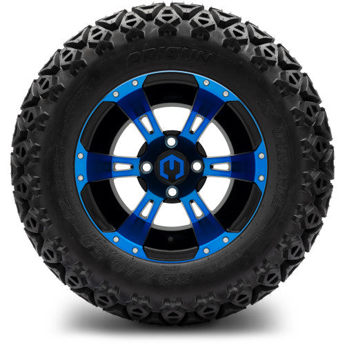 MODZ 12' Ambush Blue & Black - Tire and Wheel Combo