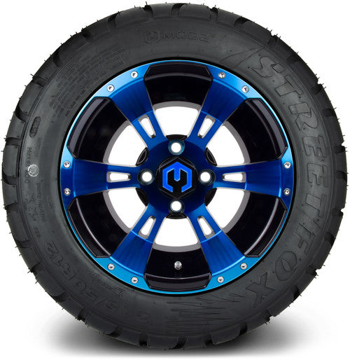 MODZ 12' Ambush Blue & Black - Tire and Wheel Combo