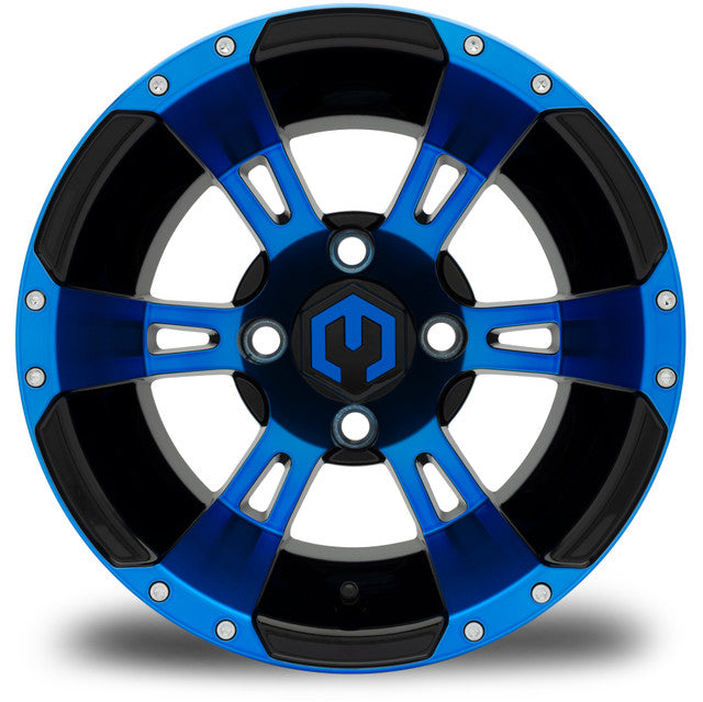 MODZ 12' Ambush Blue & Black - Tire and Wheel Combo