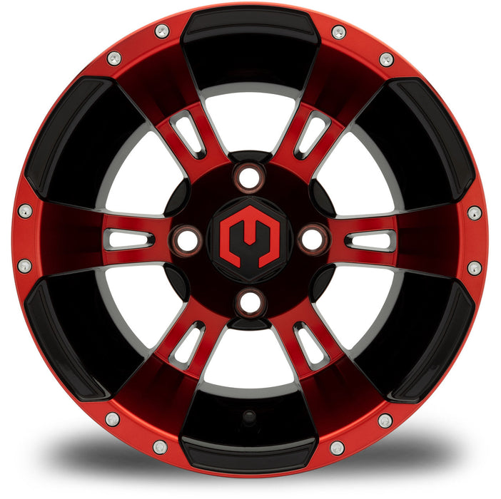 MODZ 12' Ambush Red & Black - Tire and Wheel Combo
