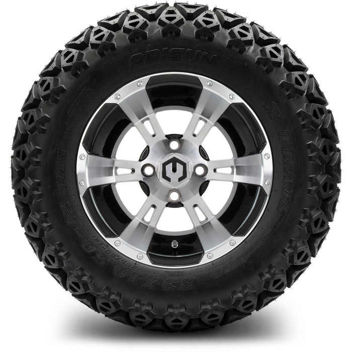 MODZ 12' Ambush Machined Black- Tire and Wheel Combo