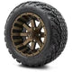 MODZ 12" Assault Matte Bronze Wheels & Off-Road Tires Combo