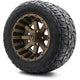 MODZ 12" Assault Matte Bronze Wheels & Off-Road Tires Combo