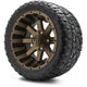 MODZ 12" Assault Matte Bronze Wheels & Off-Road Tires Combo