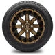 MODZ 12" Assault Matte Bronze Wheels & Street Tires Combo