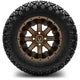 MODZ 12" Assault Matte Bronze Wheels & Off-Road Tires Combo